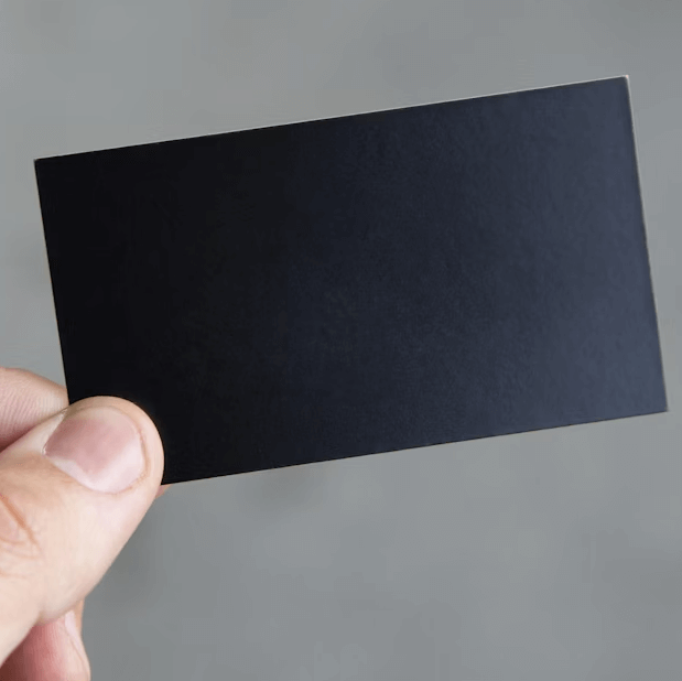 黑色纸卡